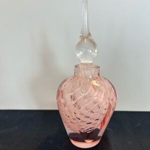 Rare , unique vintage perfume bottle circa 1930 excellent preserved condition